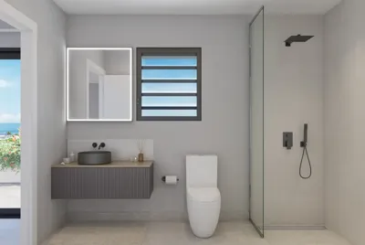 Résidence Bois de la Lune – salle de bain